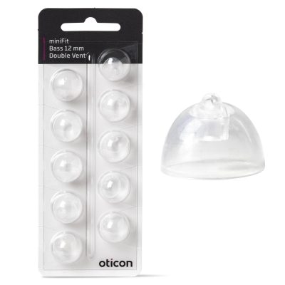 Oticon miniFit Bass-Dome (double vent)