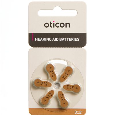 Oticon 312 Baterie
